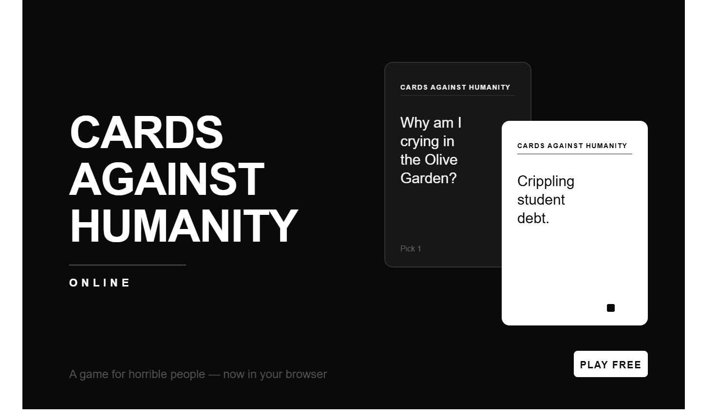 CAH – Cards Against Humanity (Online) preview